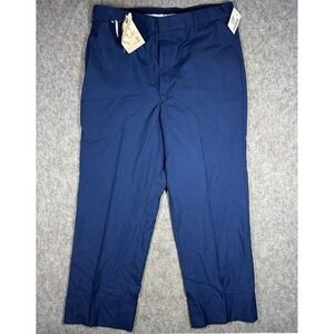 US Military Dress Pants 36R Blue Wool Poly Defense Logistics Agency NWT